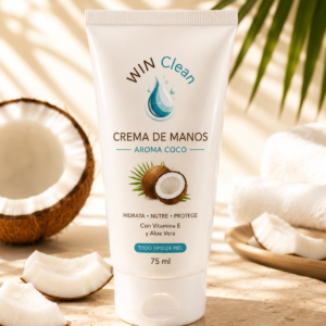 Crema de Manos Win Clean Aroma Coco